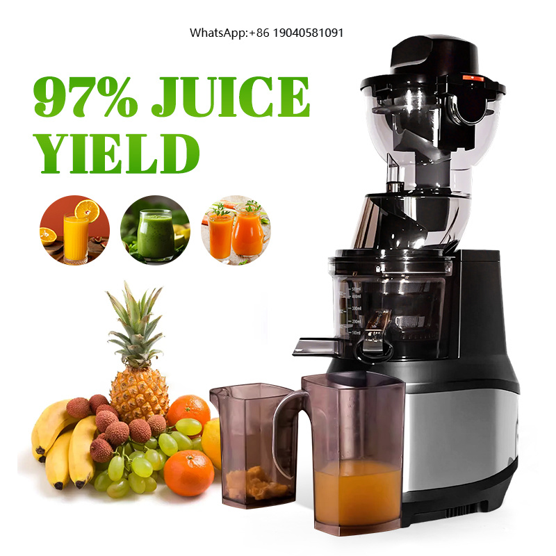 Electric Slow Juicer Cold Press - Electric Juicer Extractor BPA-Free Slow Juicer