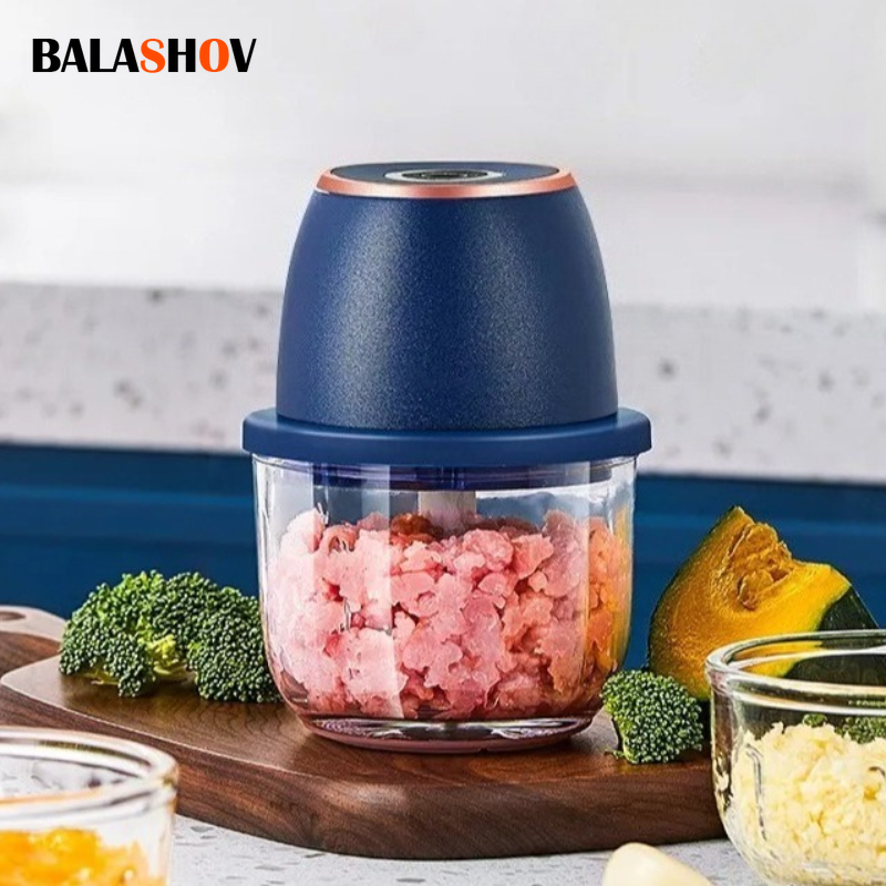 Small Appliances - 350ML Electric Meat Grinders Food Crusher
