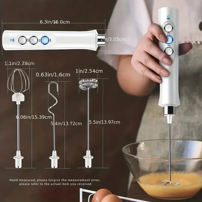 3 In 1 Electric Milk Frother R - đánh giá và giá Electric Milk Frother Handheld