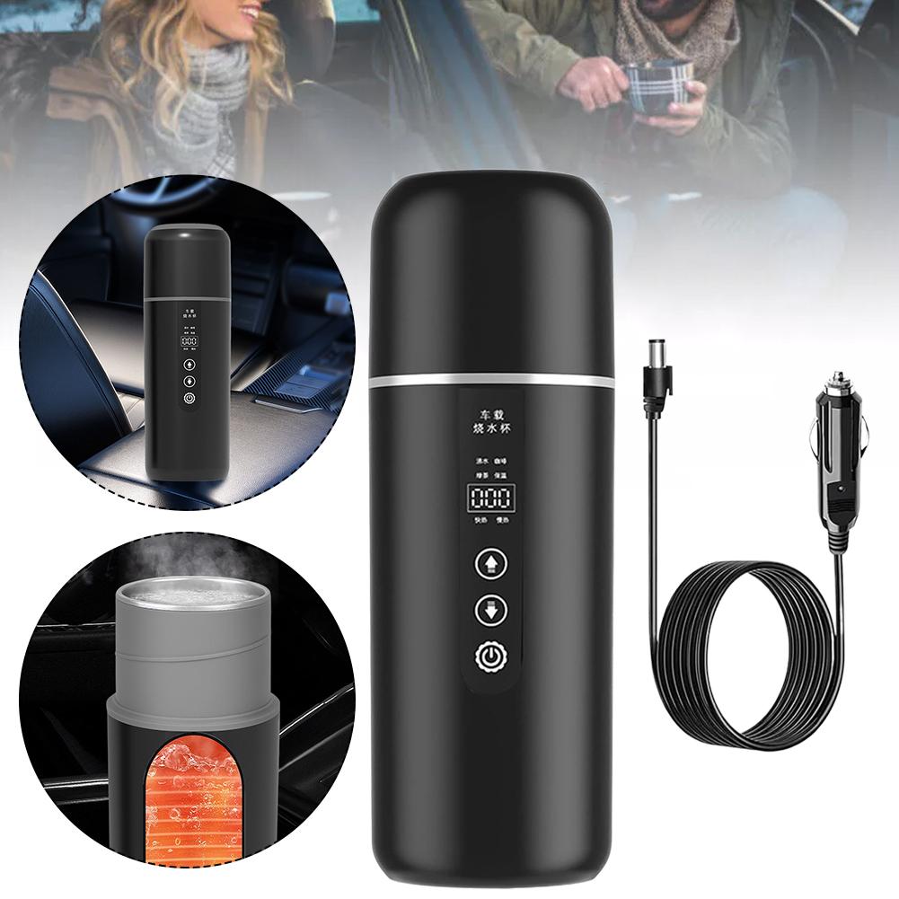 12V 24V Car Heating Cup Electr - đánh giá và giá Electric Kettle Temperature Control