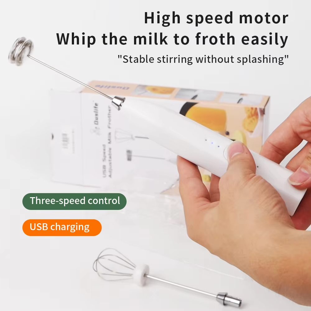 Electric Milk Frother, 3-Speed - đánh giá và giá Electric Milk Frother Handheld